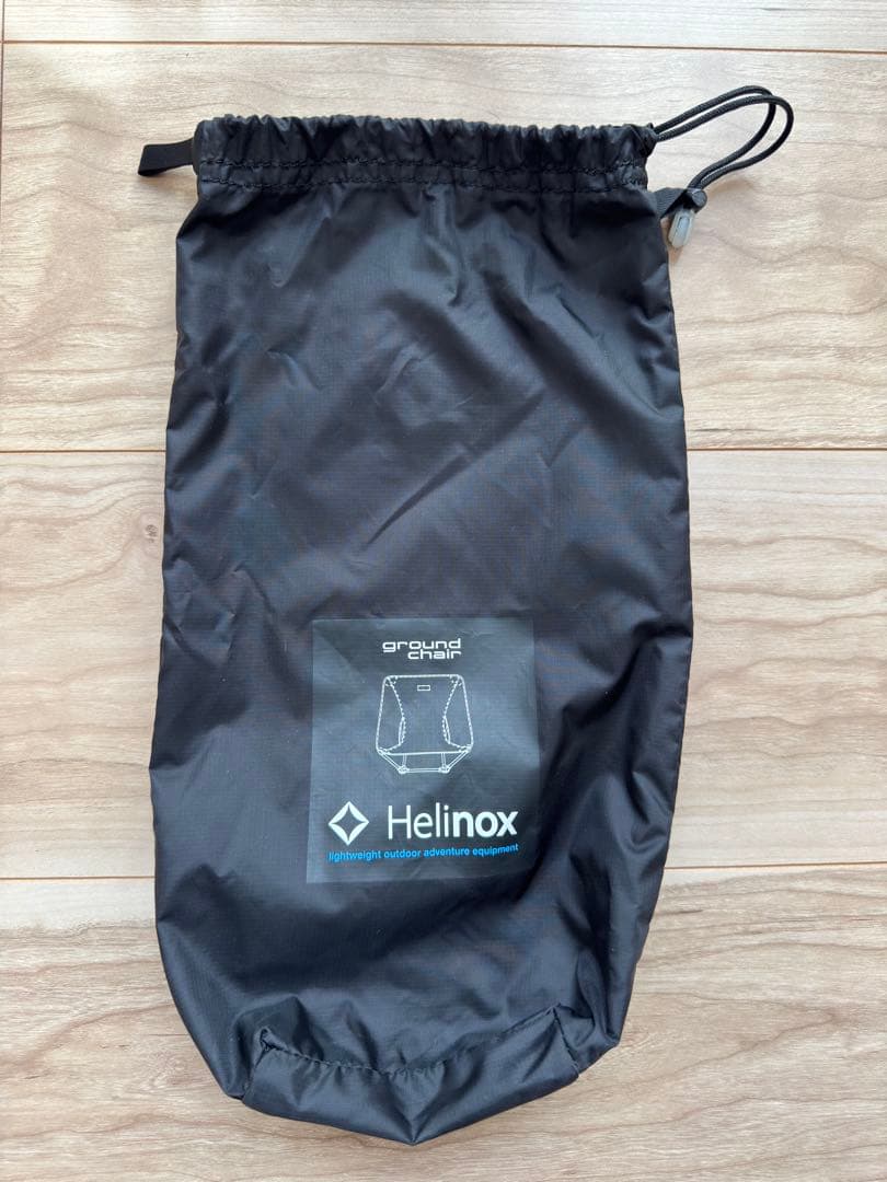 新古品 ヘリノックス グラウンドチェア ブラック Helinox UL 軽量