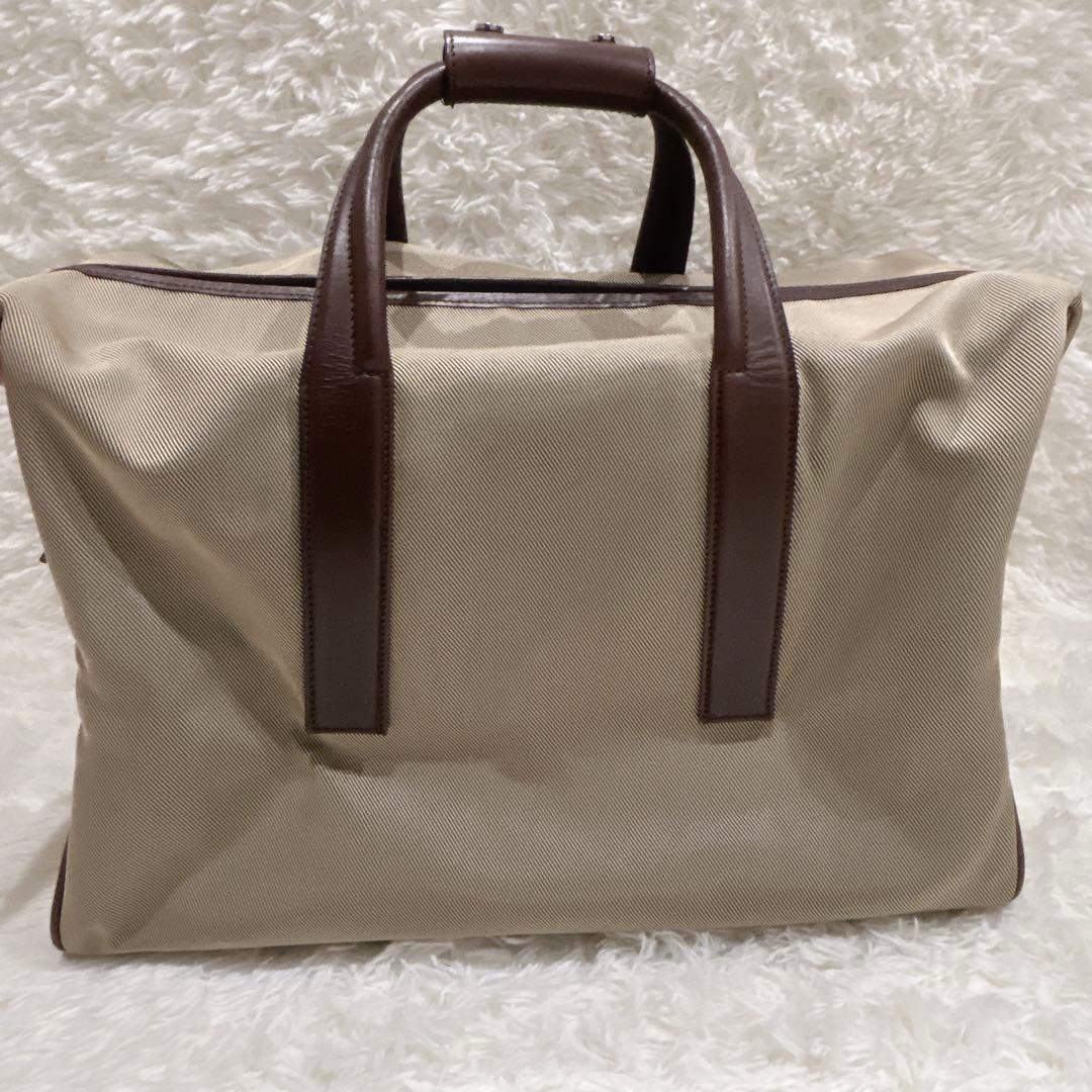 Salvatore Ferragamo フェラガモ ボストンバッグ レザー大容量
