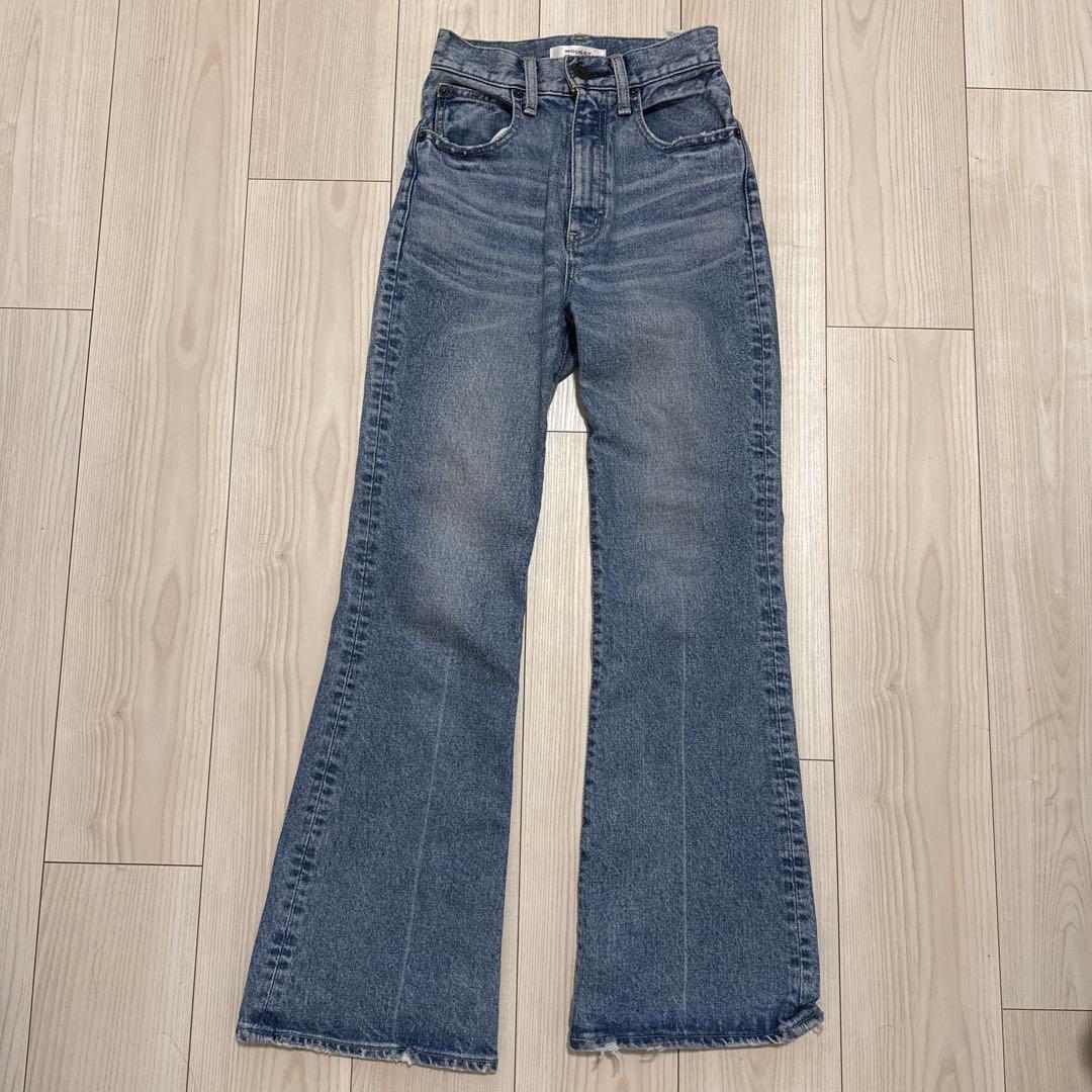 パンツ moussy mvs flare 23