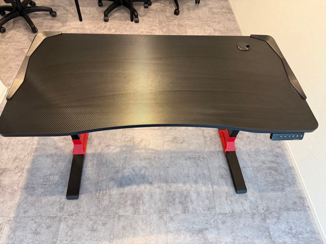 ゲーミングデスク　自動昇降付き　FlexiSpot GT2D-JA