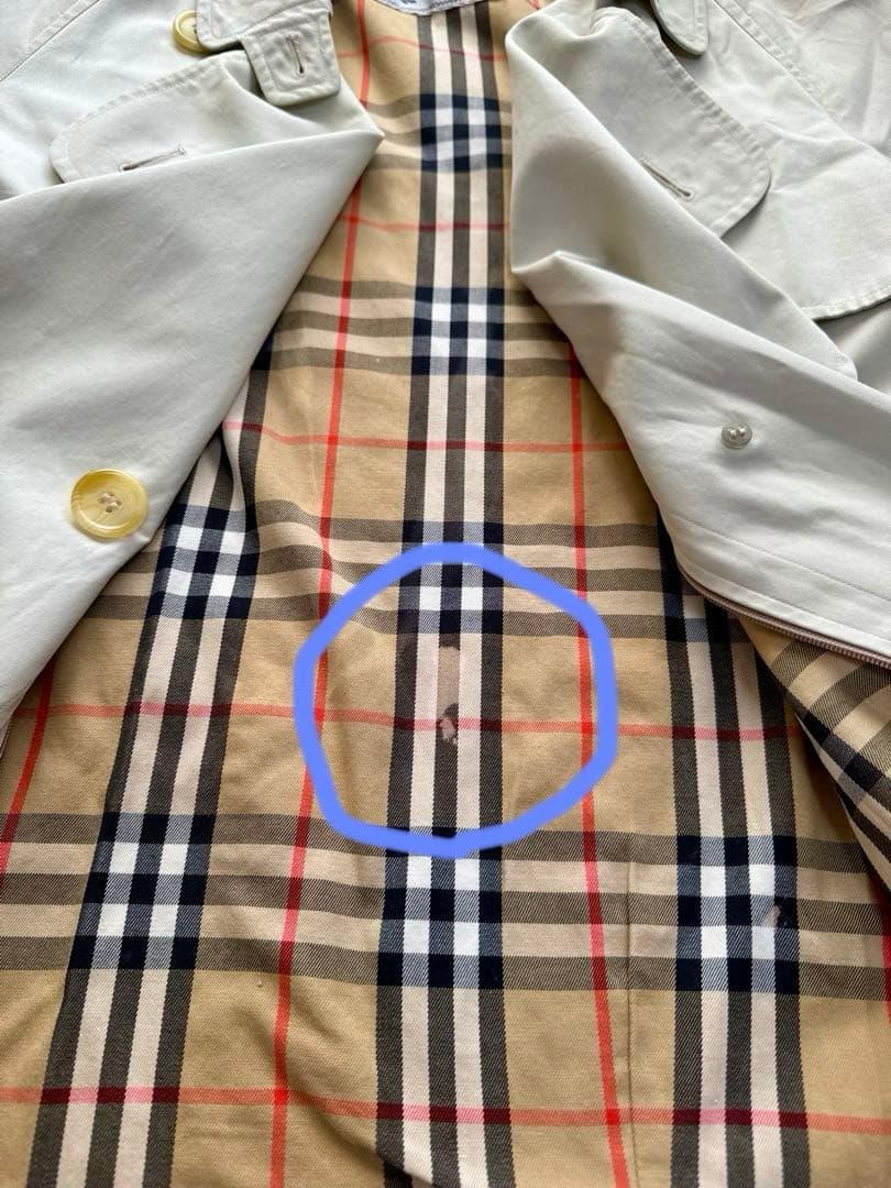 即日発送☆バーバリー　トレンチコート　L ハニー　ベージュ Burberry