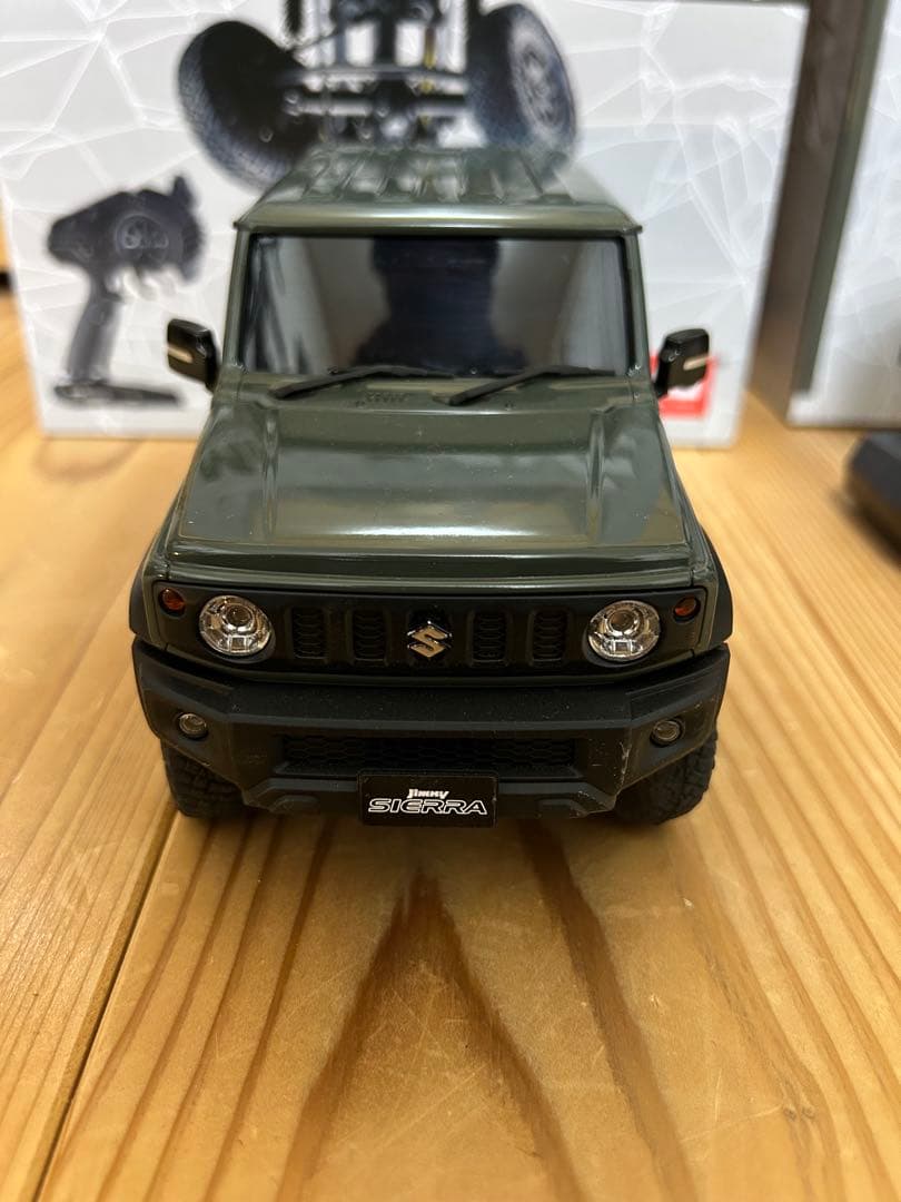 ミニッツ4×4 ジムニーシエラ ジャングルグリーン& APIO ボディセット