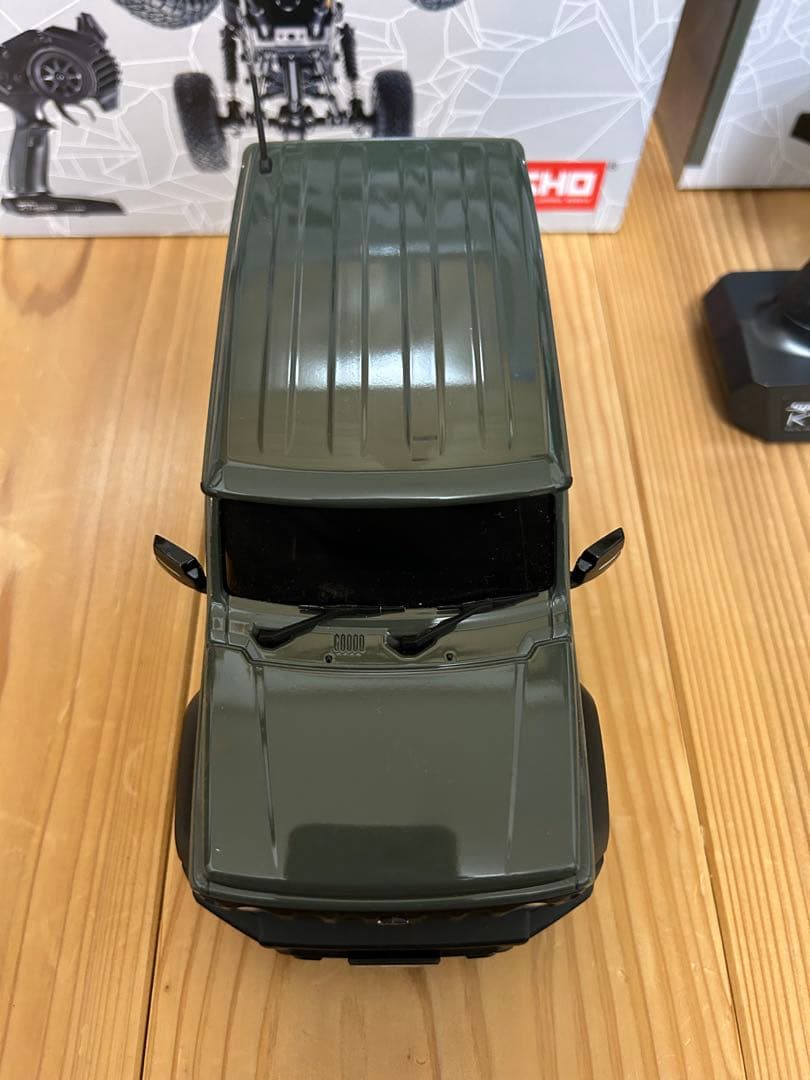 ミニッツ4×4 ジムニーシエラ ジャングルグリーン& APIO ボディセット