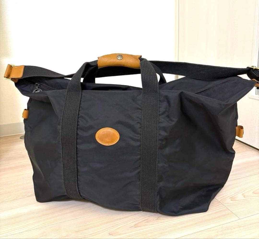 【アンティーク】【LONGCHAMP / ロンシャン】 大容量 ボストンバッグ