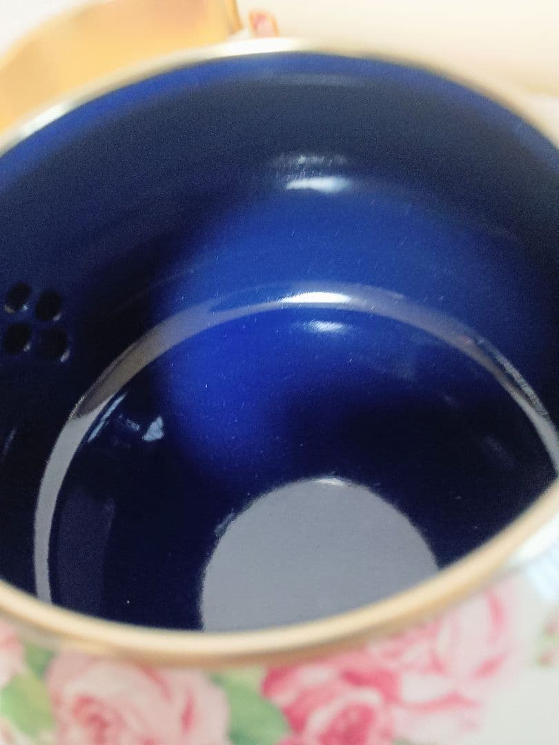 エジリー ホーローケトル インペリアルローズⅡ 2.3L ヤカン 日本製 花柄