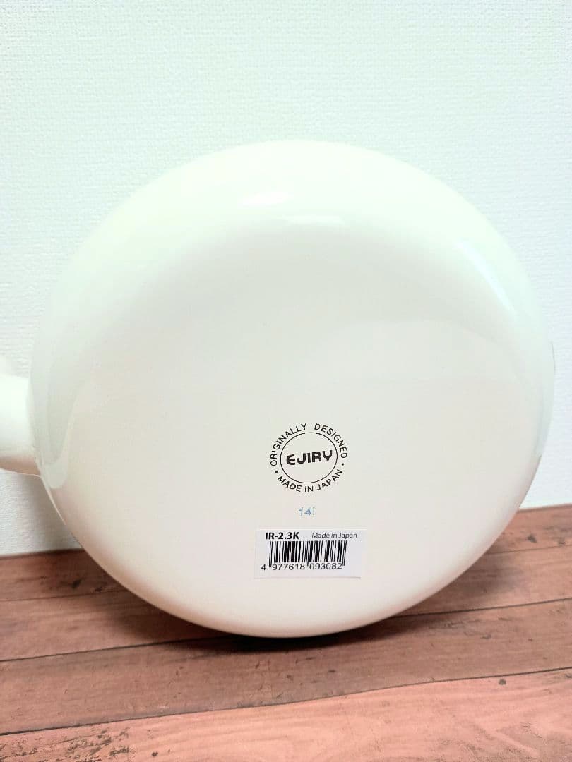エジリー ホーローケトル インペリアルローズⅡ 2.3L ヤカン 日本製 花柄
