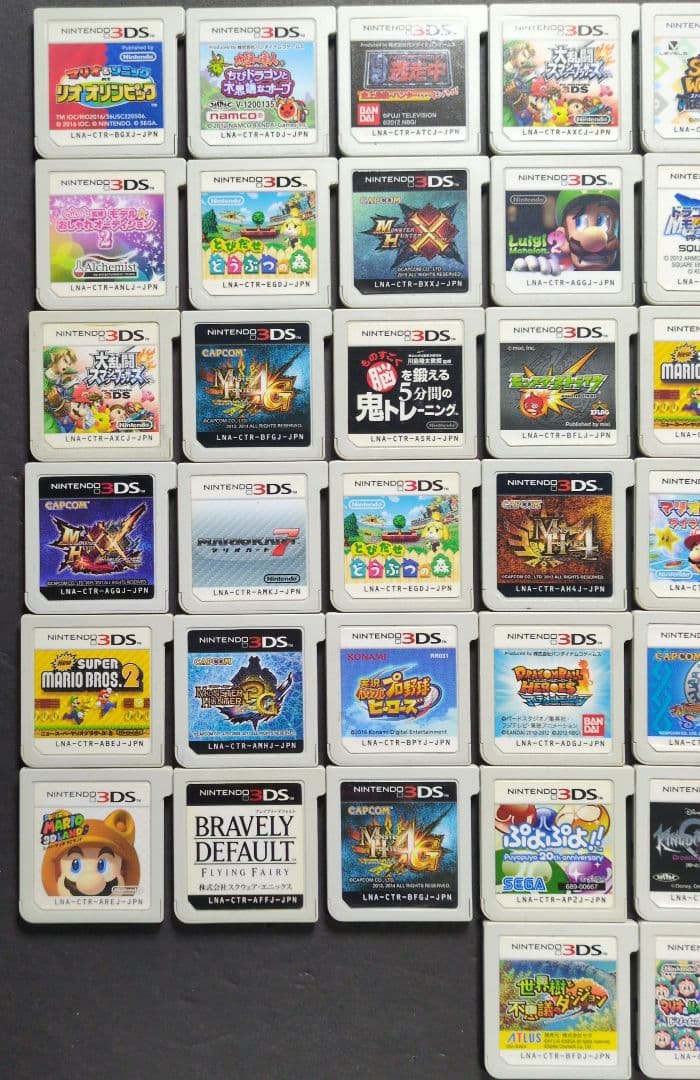 【ソフト単品】3DSソフト　50点セット②　動作確認済み