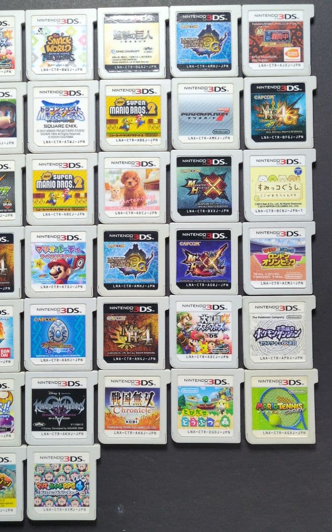 【ソフト単品】3DSソフト　50点セット②　動作確認済み
