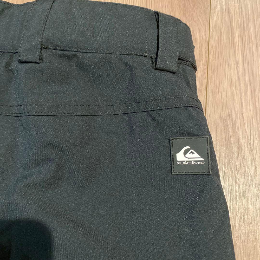 Quiksilver ブラック スノーボードパンツ　子供用　150cm