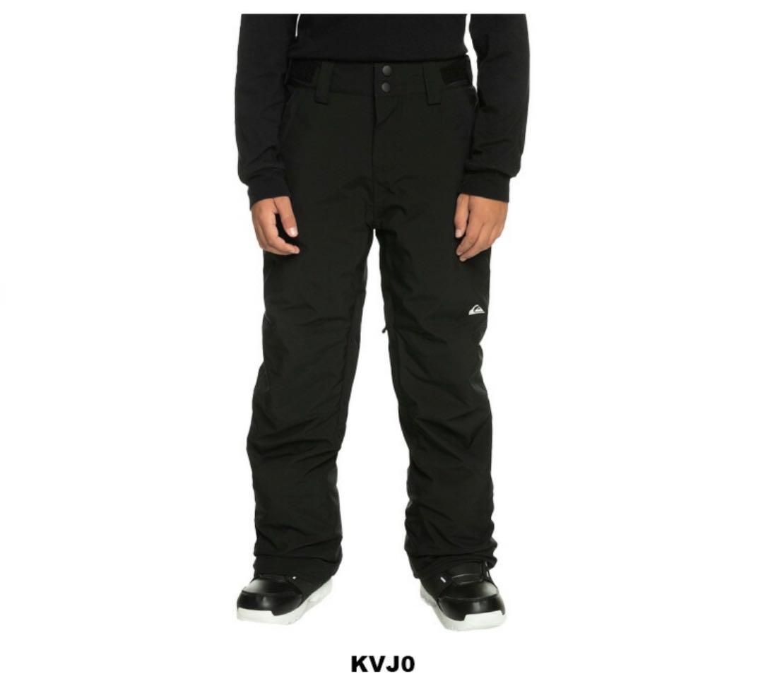 Quiksilver ブラック スノーボードパンツ　子供用　150cm