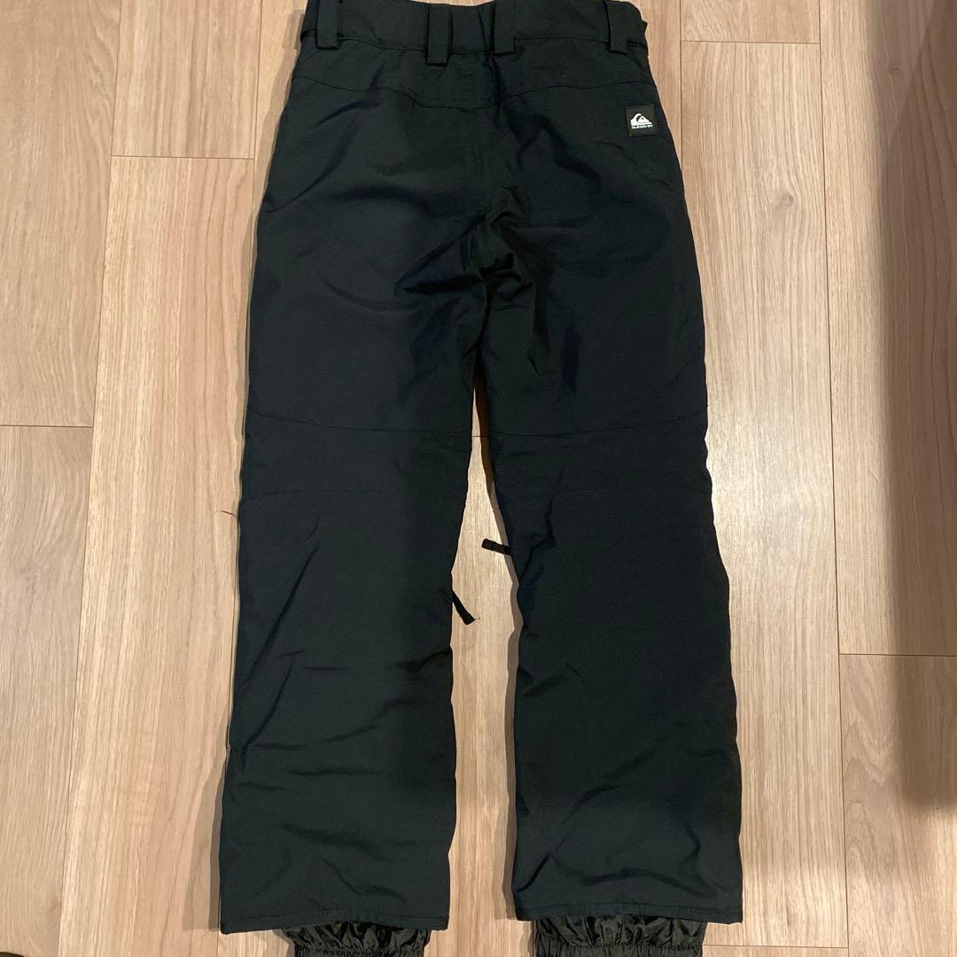 Quiksilver ブラック スノーボードパンツ　子供用　150cm