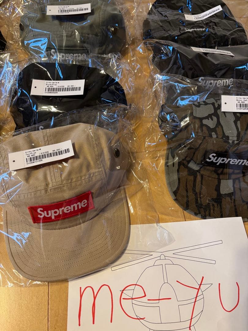 帽子 supreme Washed Chino Twill Camp Cap 2026