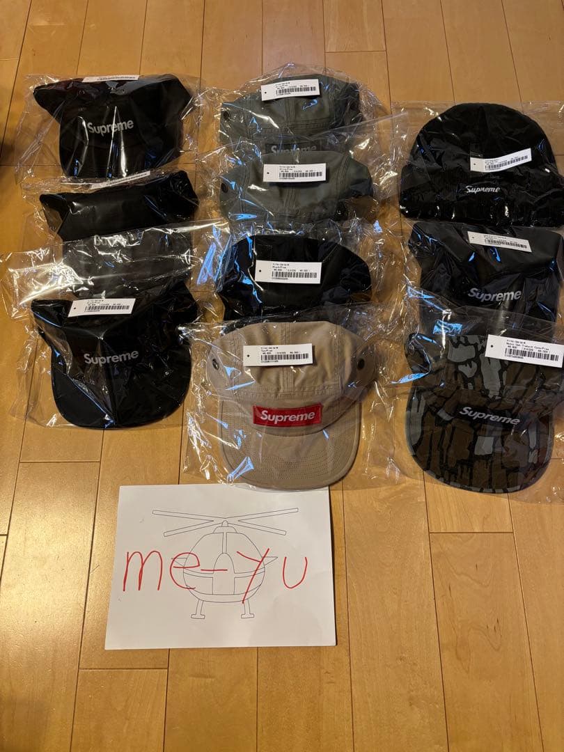 帽子 supreme Washed Chino Twill Camp Cap 2026