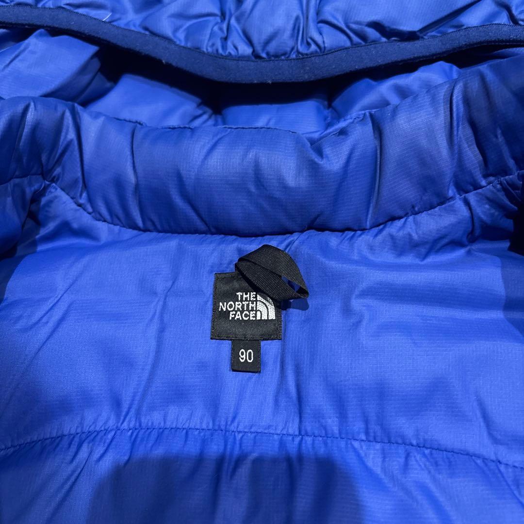 THE NORTH FACE 青 ダウン　90cm