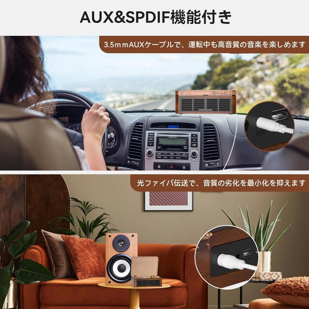 ❤️大特価❤️ CDプレイヤー レトロスピーカー ラジカセ 高音質