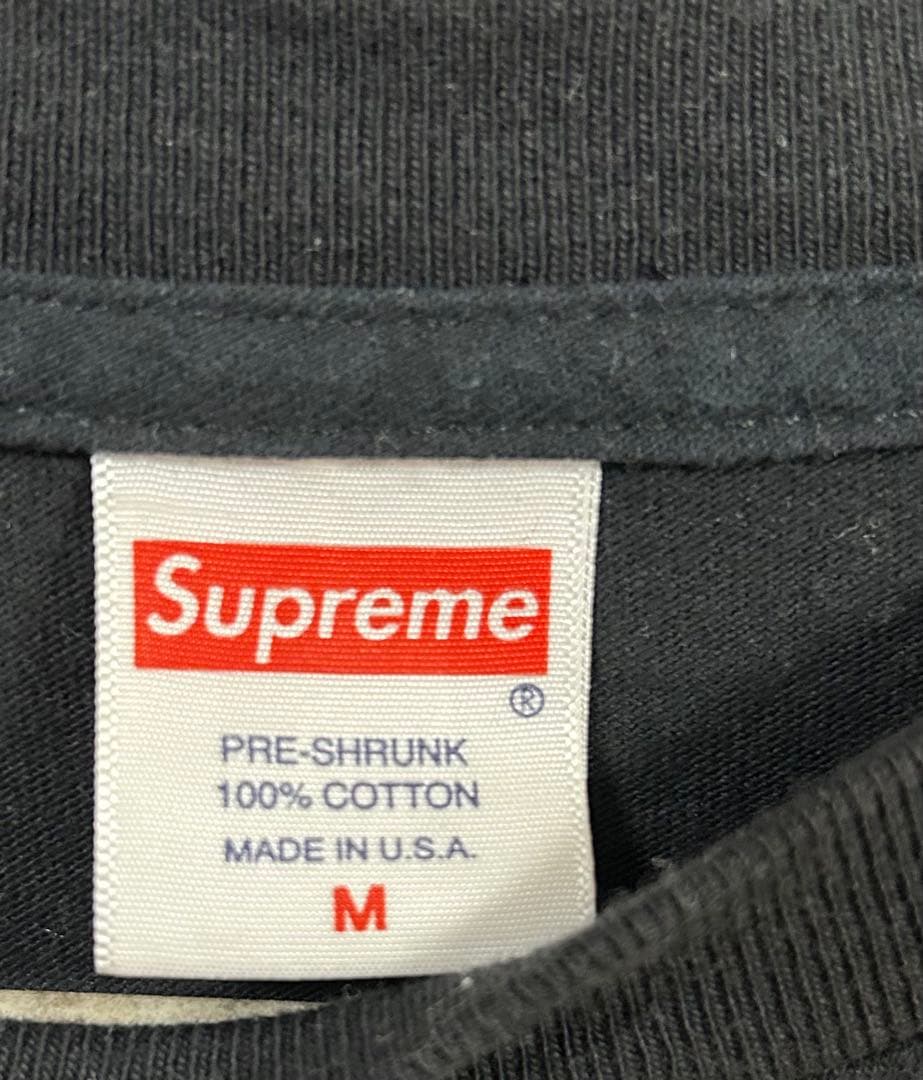 Supreme リックルービン Tシャツ M ブラック フォトT USA製