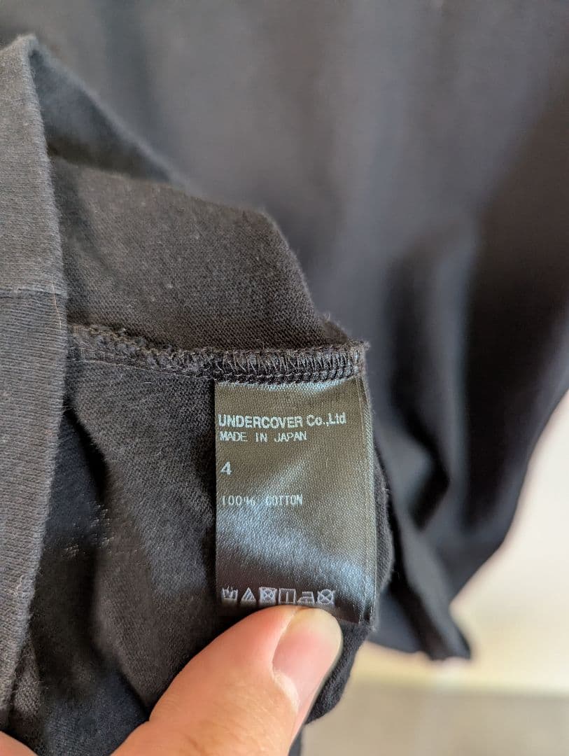 希少サイズ4 アンダーカバー シンディシャーマン Tシャツ 黒 XL アーカイブ