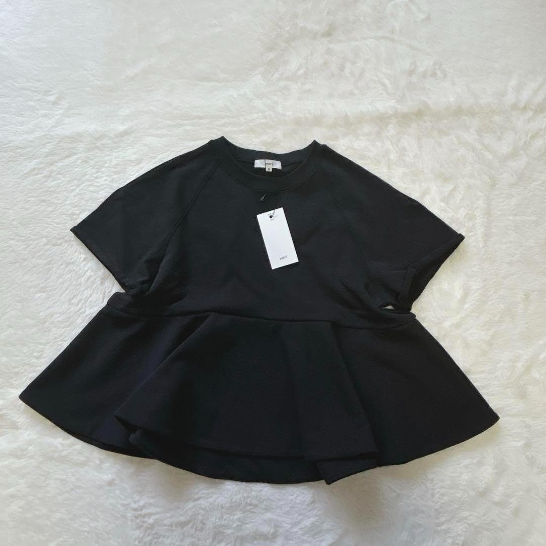 未使用タグ✳︎yori ヨリドライコンパクト裏毛フレアTee