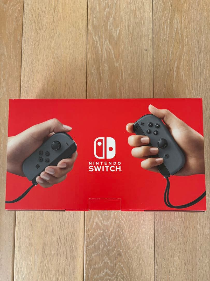 【SD・ケース付】Nintendo Switch 本体セット（グレー）※欠品あり