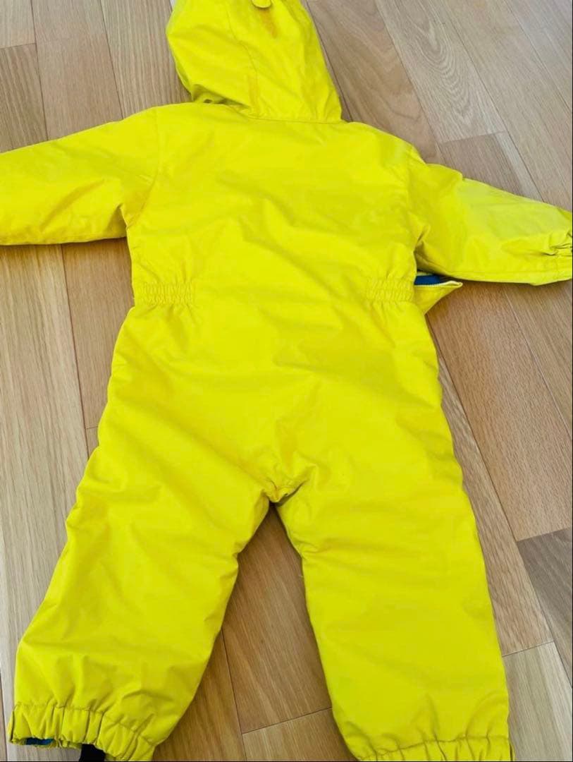 【超⭐︎美品】モンベルスキーウェア イエロー 80サイズ