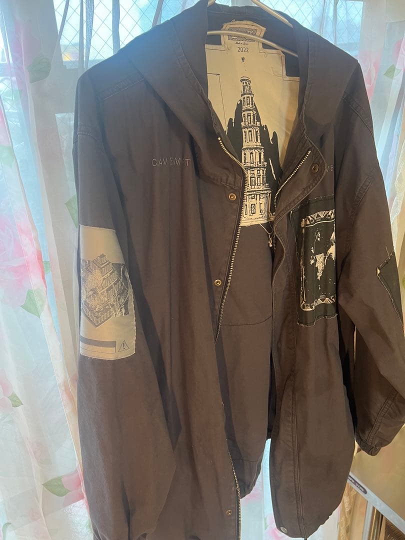 C.E CAV EMPT PATCHED ZIP HOODJACKET【Mサイズ