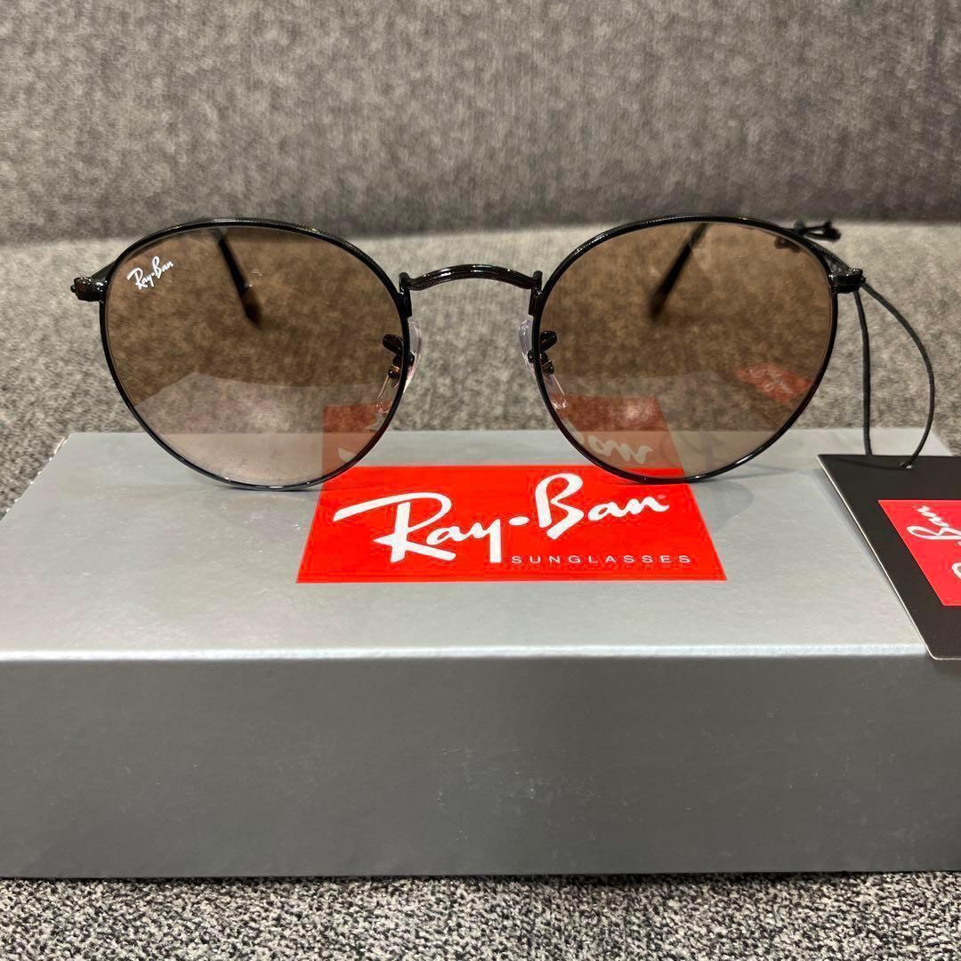 正規RayBan ヤマト発！木村拓哉氏ラウンドメタル RB3447 002/4B