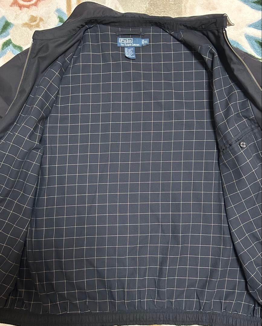 Polo by Ralph Lauren XLサイズ 「黒色」スイングトップ