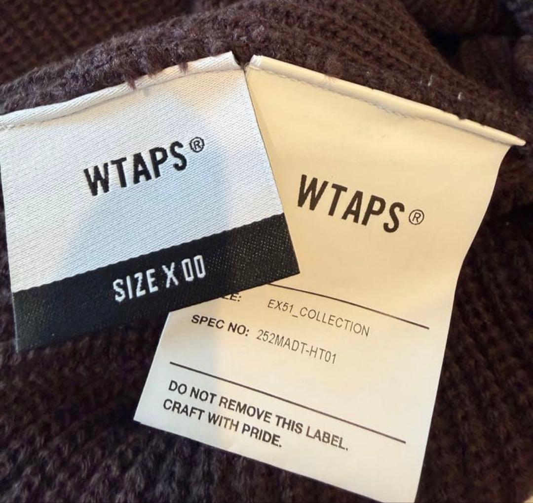 WTAPS SUB / BEANIE / ACRYLIC BROWN ニット帽