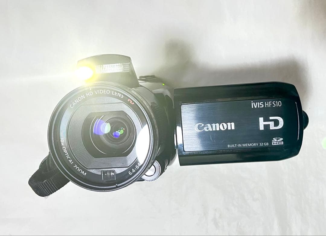 Canon iVIS HF S10 HD デジタルビデオカメラ 32GB