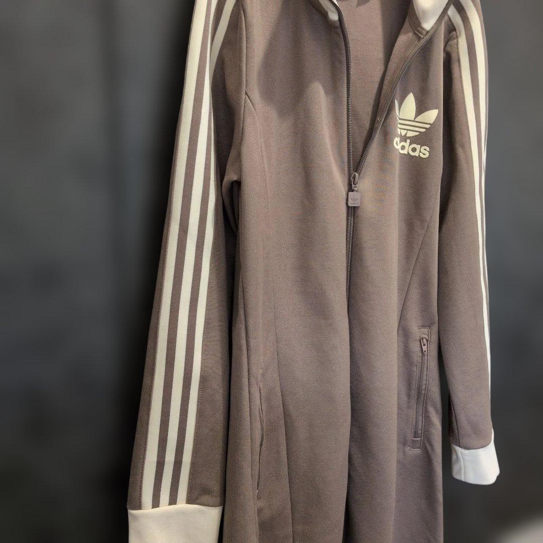 adidas originalスリーストライプス トラックトップ ワンピース M