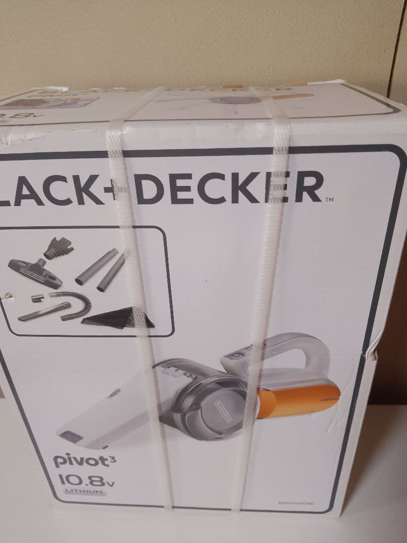 新品未開封✦BLACK+DECKER pivot3 10.8V オレンジ