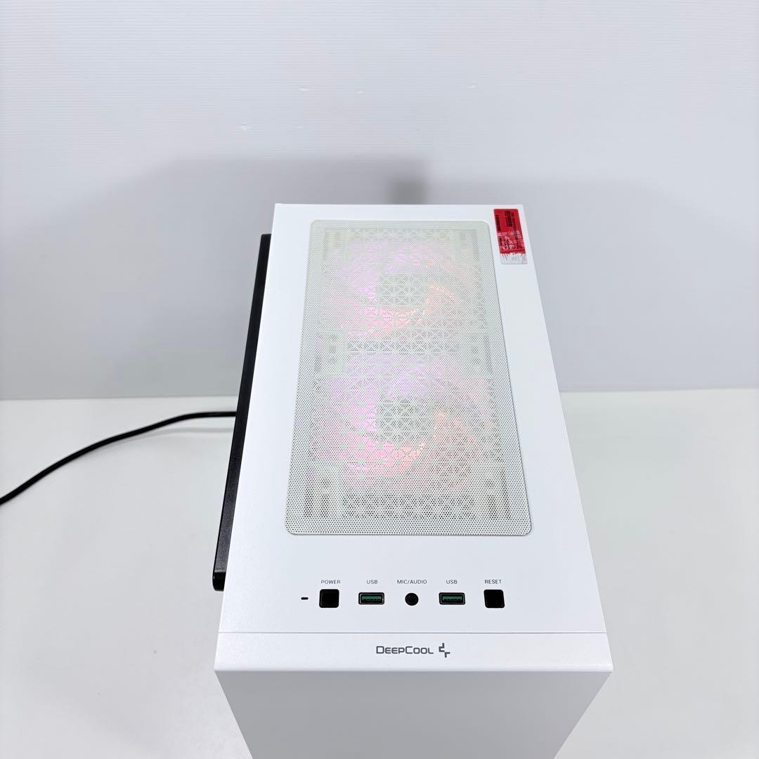 やや美品 自作ゲーミングPC Ryzen5 5600 RTX4060 色変LED