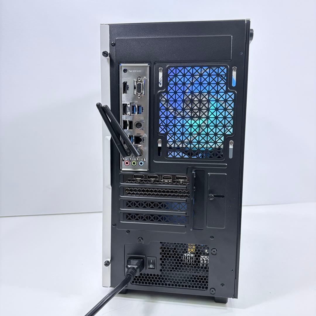 やや美品 自作ゲーミングPC Ryzen5 5600 RTX4060 色変LED