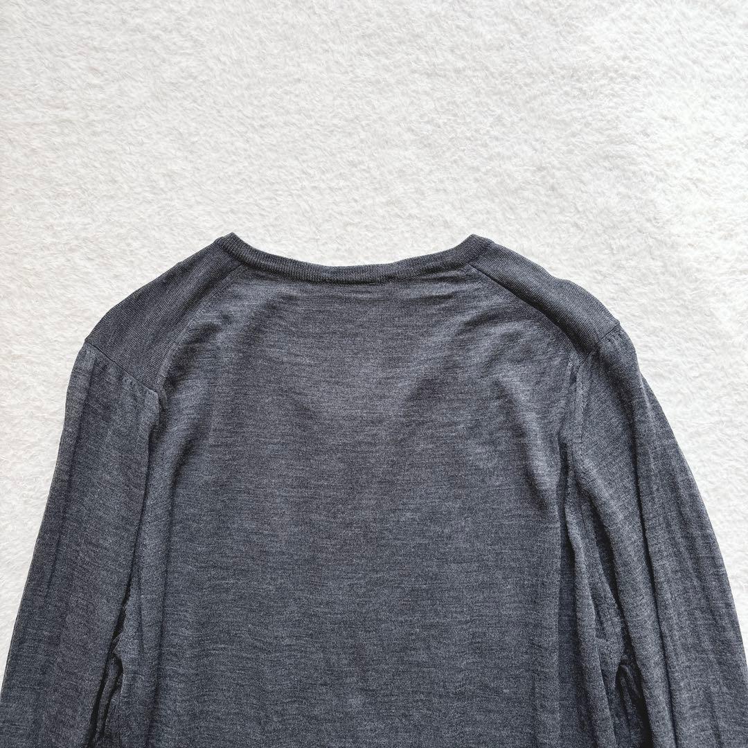 ジョンスメドレー✨JOHN SMEDLEY カーディガン メリノウール L
