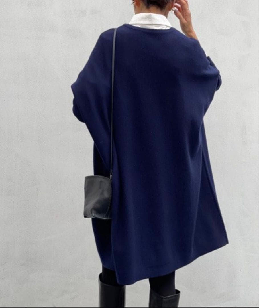 【最終値下げ】【定価24200円】ビアズリー ビッグロングクルーニット