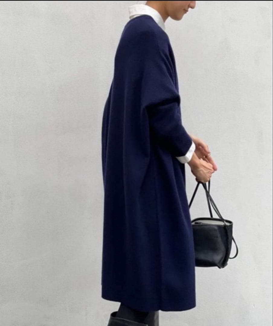 【最終値下げ】【定価24200円】ビアズリー ビッグロングクルーニット