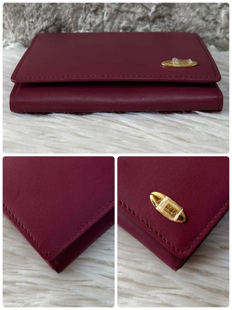 【新品未使用】アクア　山藤　マルチパーパス　二つ折り財布