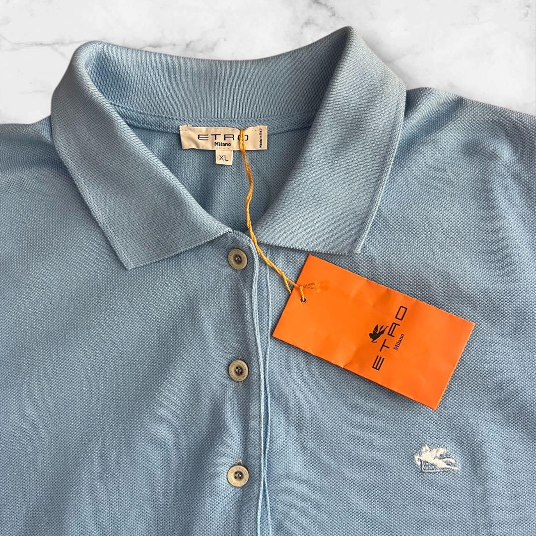 未使用 ETRO エトロ ポロシャツ 半袖 サイズXL