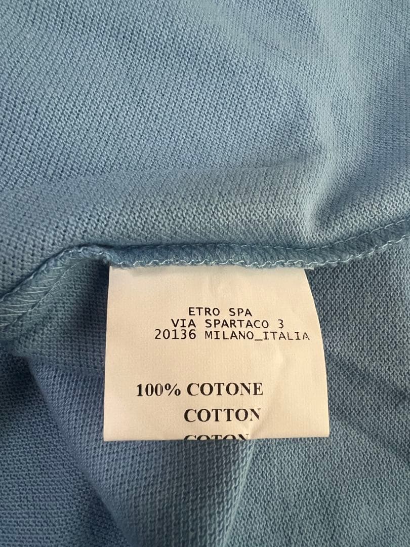 未使用 ETRO エトロ ポロシャツ 半袖 サイズXL