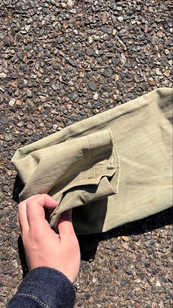 ジャケット・アウター 40s USMC P-41 HBT JACKET PRATC HEN