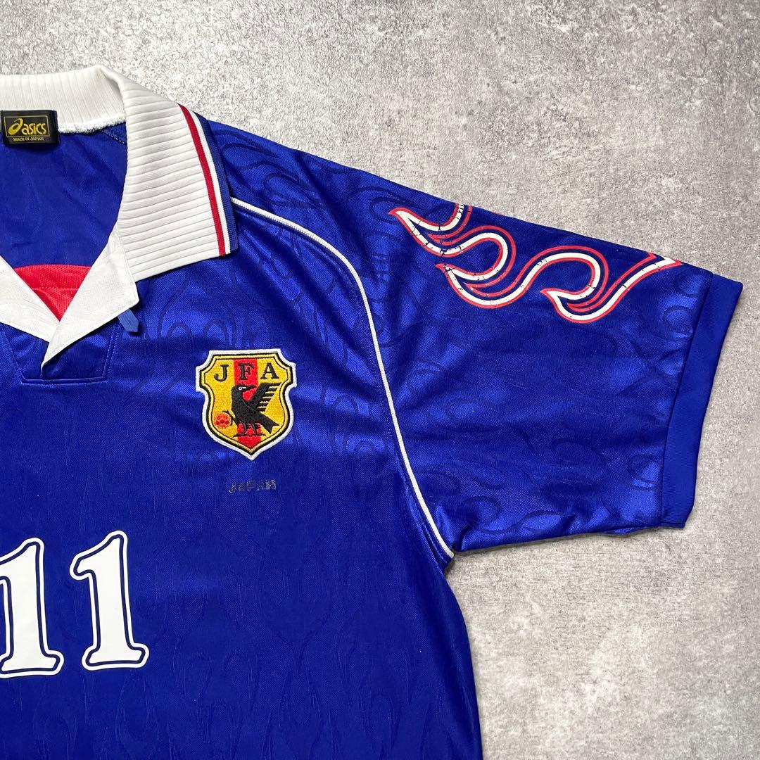 【正規1998asics 日本代表 小野伸二 #11 フランスW杯 炎】