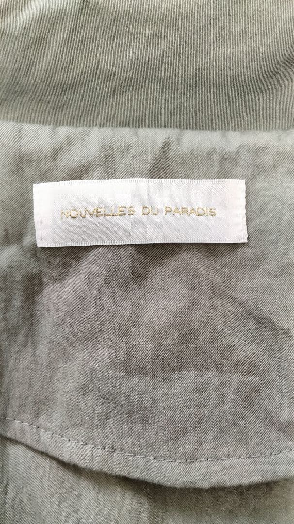 nouvelles du paradis❁ライトツイルテントコート❁春/美品