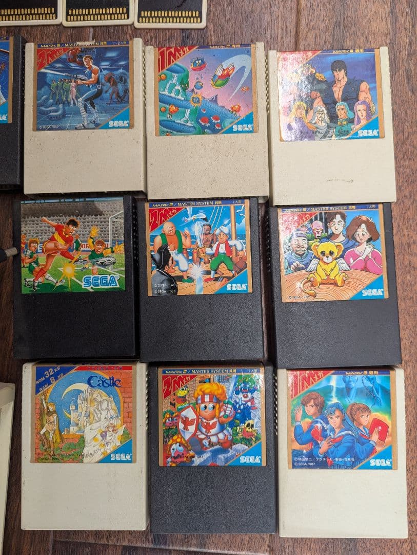 SEGA MARK III セガマーク3　本体（動作未確認）ソフト２３本