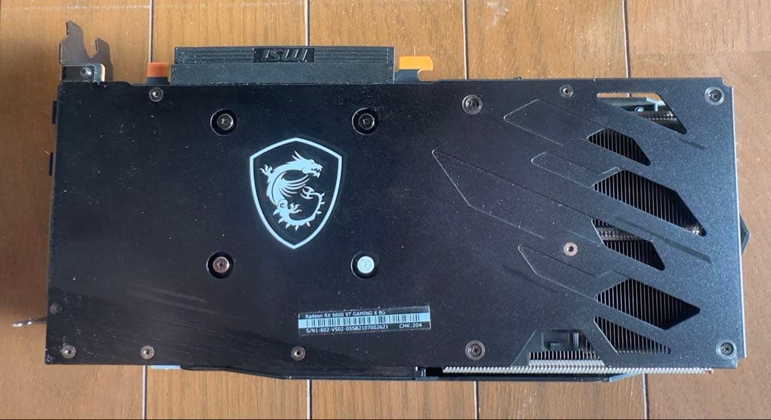 MSI Gaming X RX 6600 XT グラフィックボード