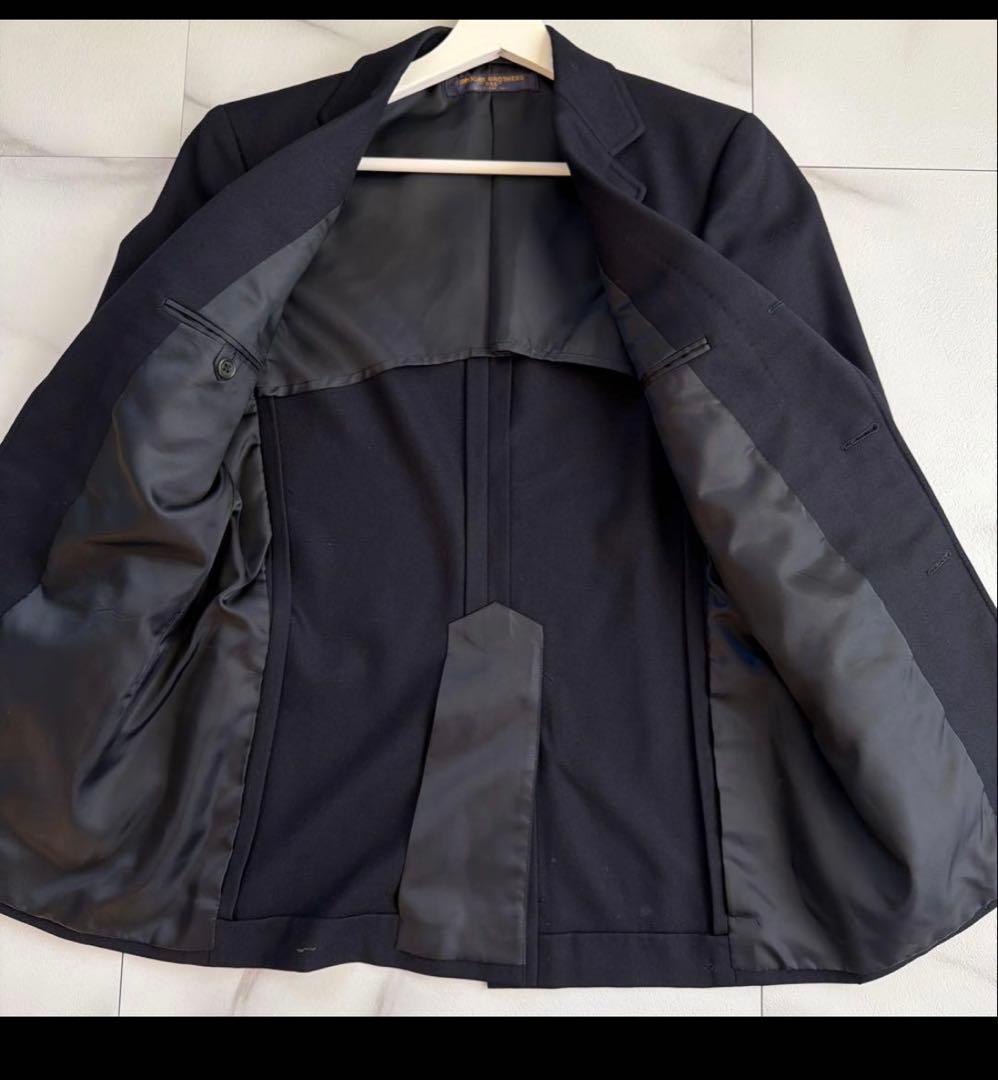 美品 BROOKS BROTHERS 紺ブレ 金ボタン テーラード ジャケット