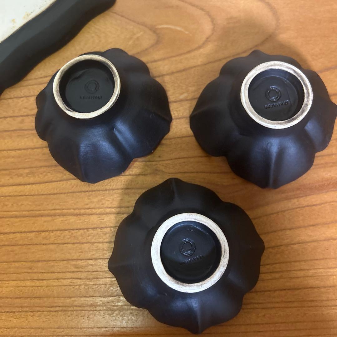【美品】usukiyaki 臼杵焼　長皿　小鉢3点　計4点セット