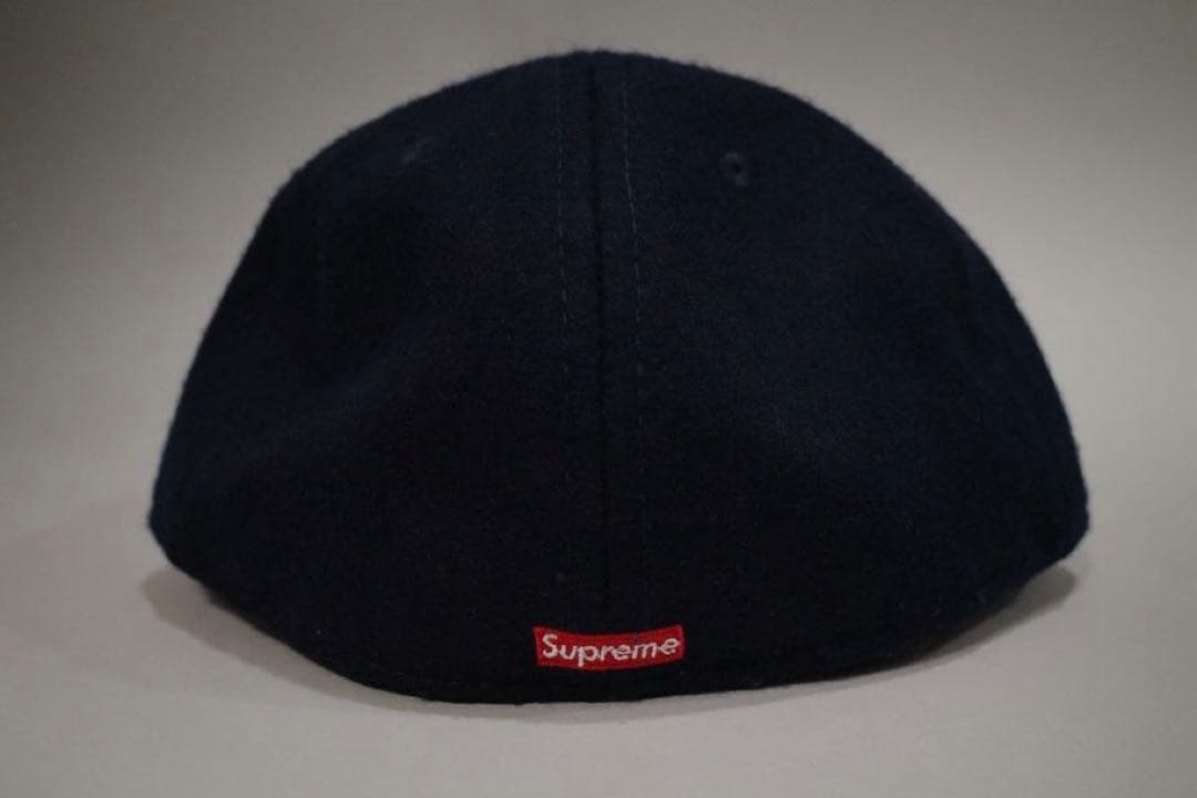 【美品】Supreme × EbbetsコラボSロゴウールキャップ