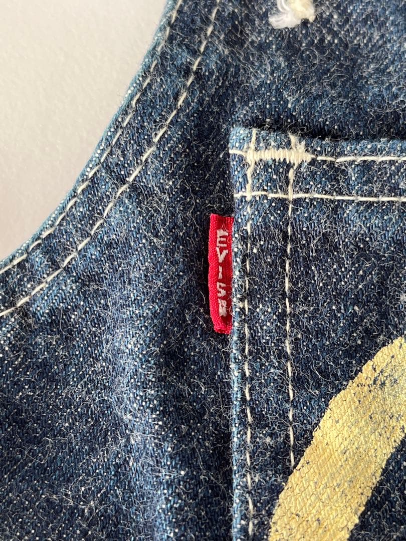 エヴィス EVISU オーバースカート ジャンパースカート 90cm
