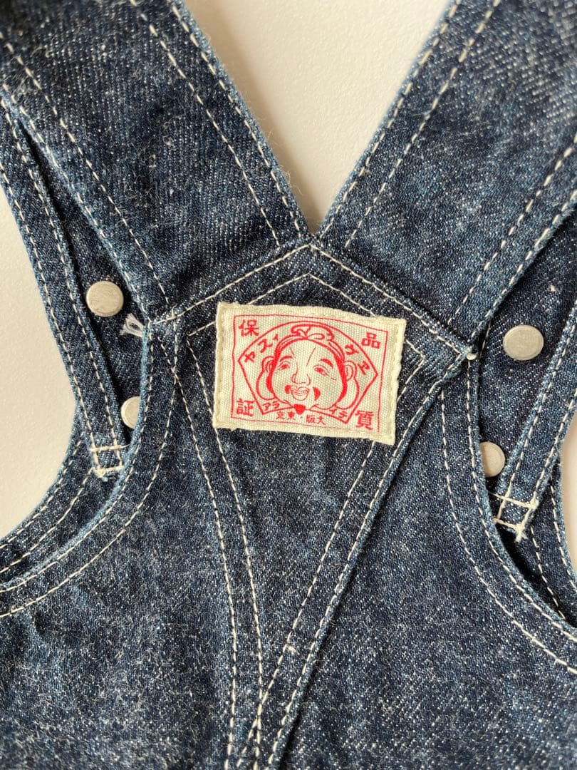 エヴィス EVISU オーバースカート ジャンパースカート 90cm