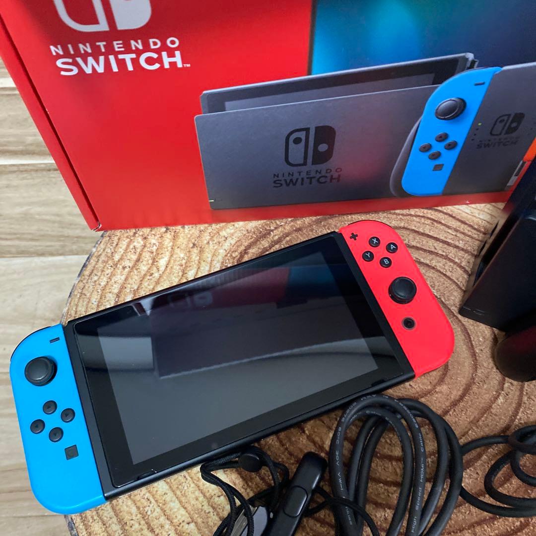 Nintendo Switch ニンテンドースイッチ本体　ネオン ②